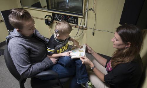 Child with Cochlear Implant